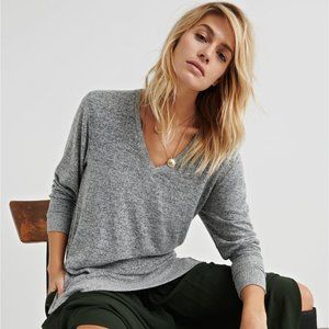 Lucky Brand Super Soft Cloud Jersey V Neck Tunic